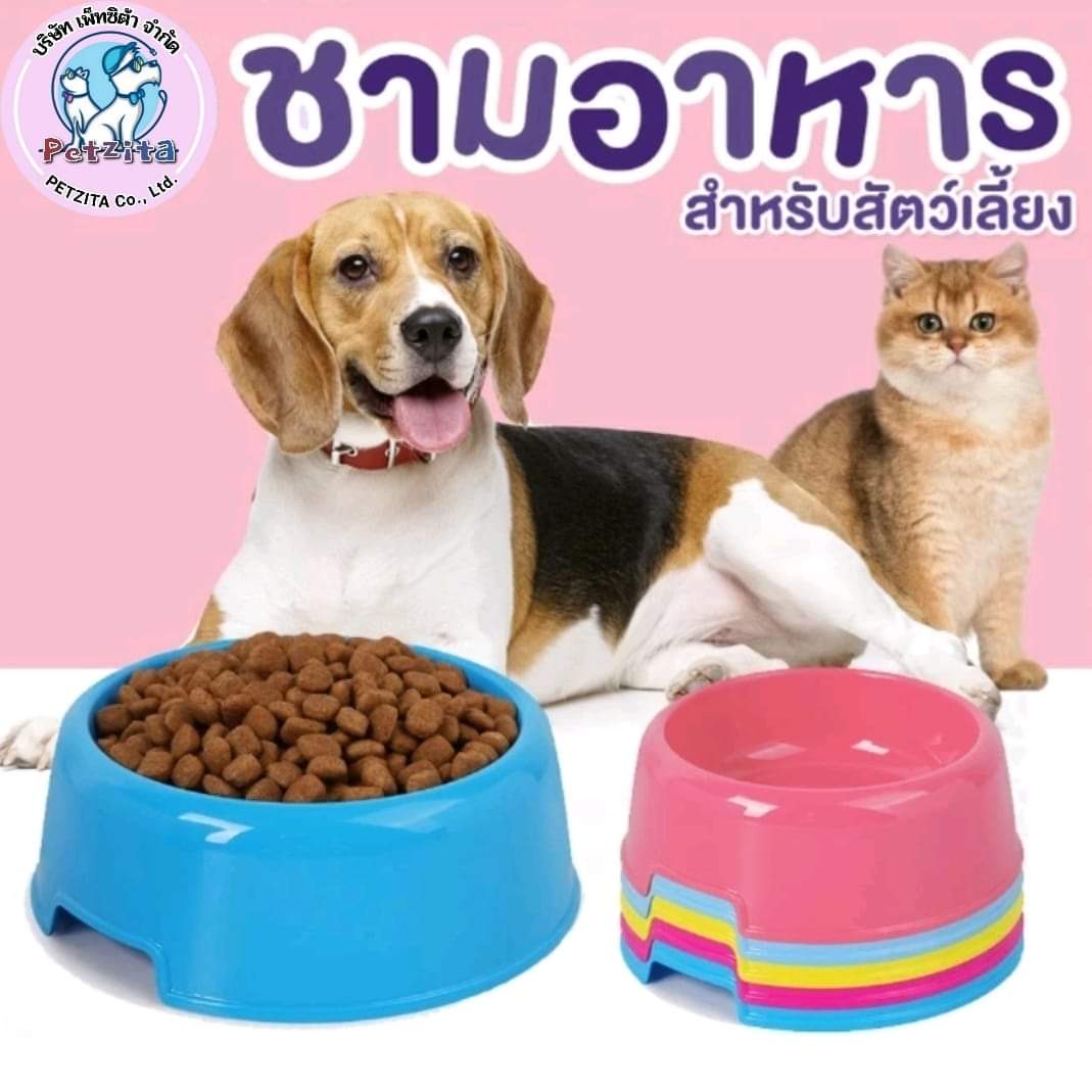🇹🇭พร้อมส่ง🇹🇭 ชามอาหาร สุนัข แมว หมา ชามข้าว สัตว์เลี้ยง