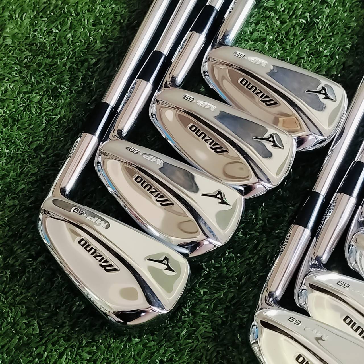 ชุดเหล็ก MIZUNO MP69 FORGED ก้าน NS PRO 950 FLEX S สภาพสวยจัด!!! วัสดุ GRAIN FLOW FORGED 1025E “Pure Select” เป็นรูปทรงเบลดที่ลงตัวมากที่สุด ไม้กอล์ฟพรีเมี่ยมมือสอง ของแท้ By NakaraLuxurious