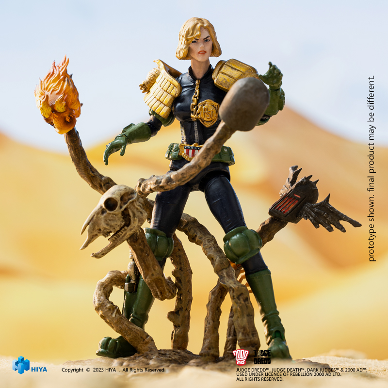 [สั่งจอง]Hiya toys - EMJ0261 : Judge Anderson VS The Dark Judges 1/18
