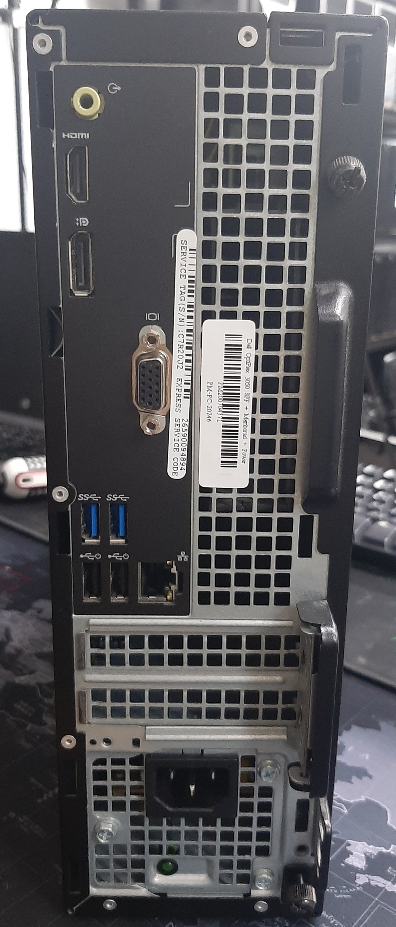 PC มือสอง Dell Optiplex 3050 SFF (i3-7100 Ram4GB HDD1TB) สภาพดี มือสอง ประกันร้าน 1 เดือน