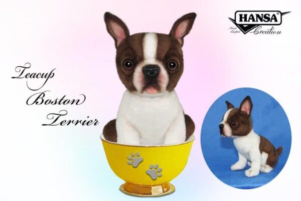 8421 Boston Terrier Tea Cup