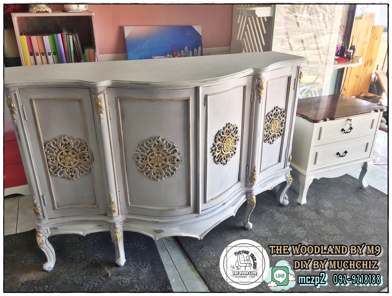 vintagefurniture🎉#เฟอร์นิเจอร์เจ้าหญิง #เฟอร์นิเจอร์สีขาว #เฟอร์นิเจอร์พาสเทล เฟอร์นิเจอร์วินเทจ