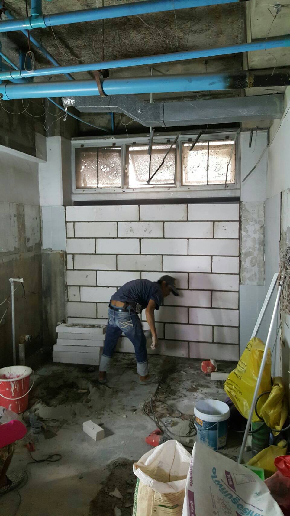 งานปรับปรุงห้อง และห้องน้ำ-ห้องส้วมอาจารย์สาขาโภชนาการและหน่วยสอบทานทรัพยากรสุขภาพ รพ.ศิริราช