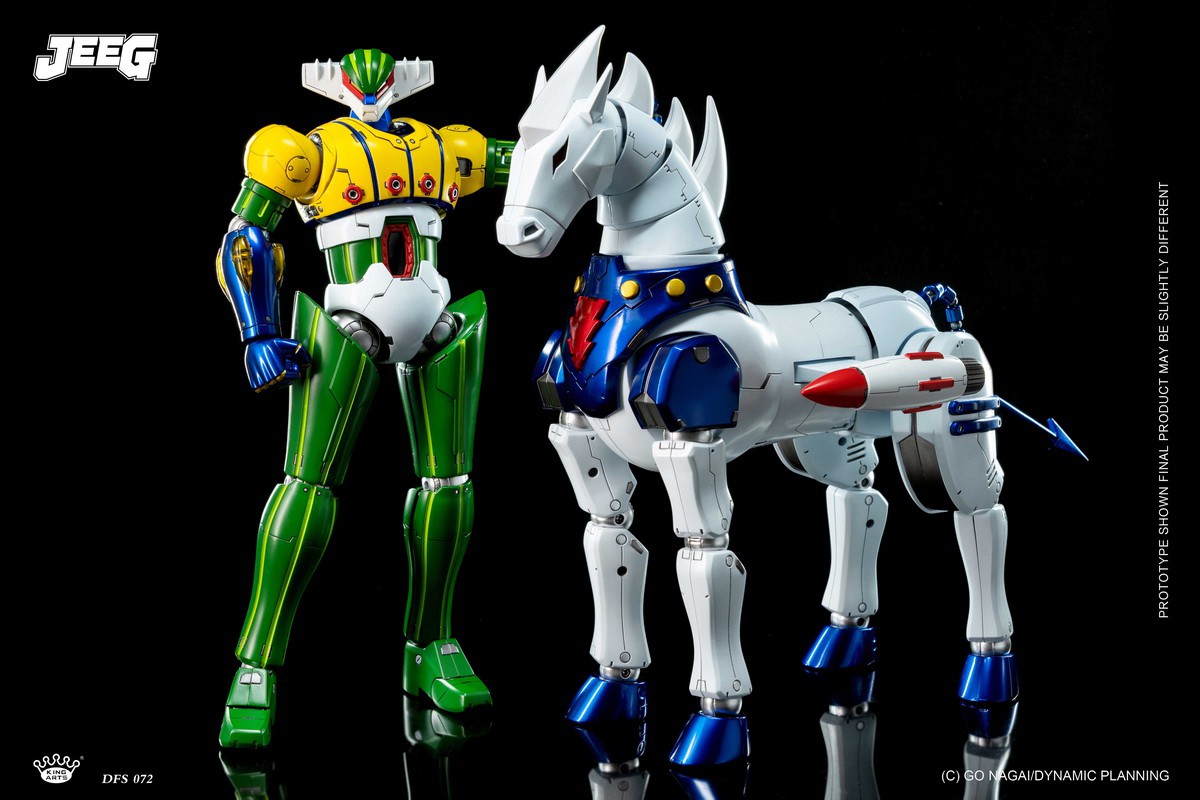 [สั่งจอง] King Arts DFS072 25cm (Jeeg) Steel Jeeg