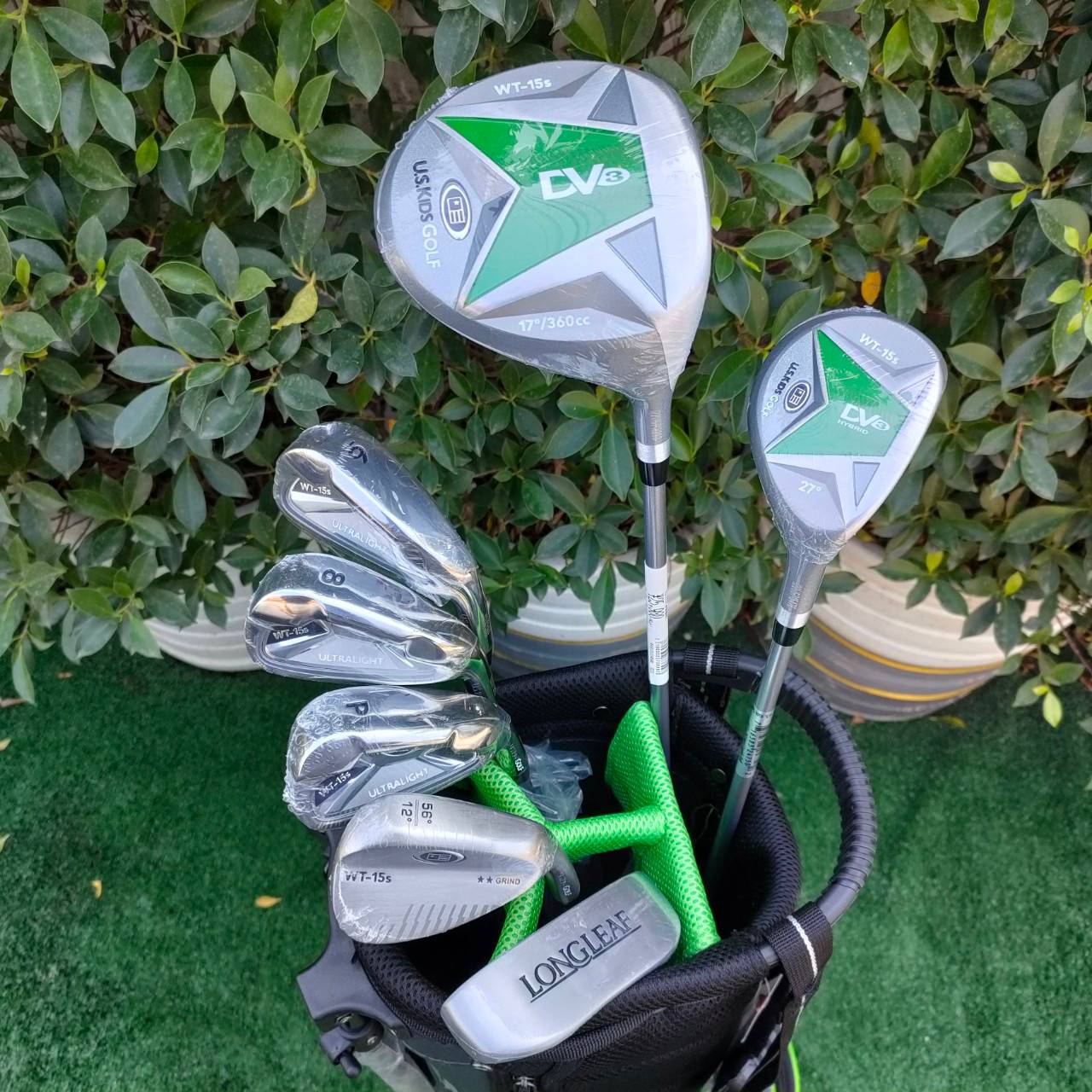 ไม้กอล์ฟครบชุดสำหรับเด็ก U.S.KIDS GOLF DV3 WT-15 57 ของใหม่มือ ของศูนย์