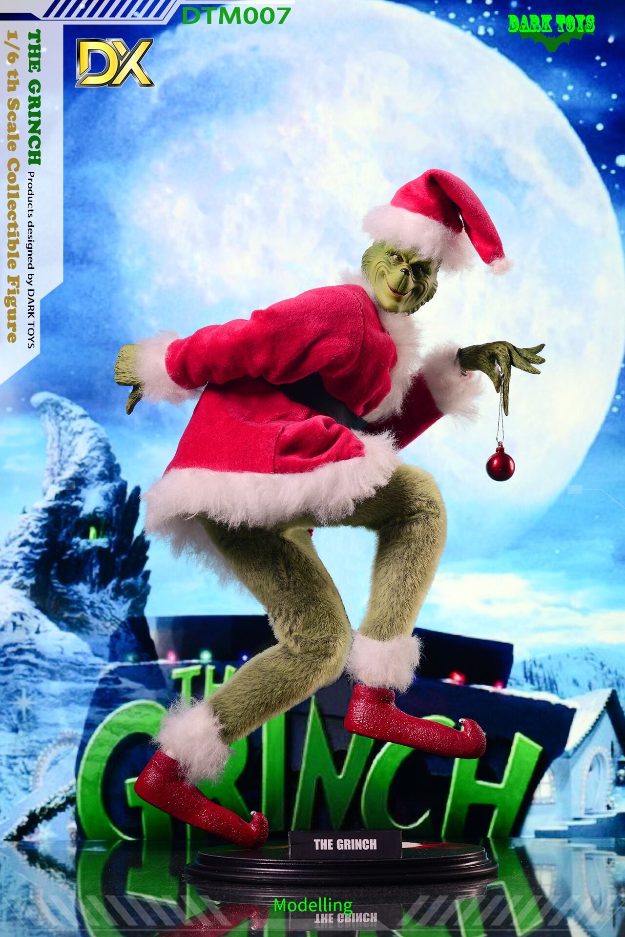 [สั่งจอง]DARK TOYS DTM007 1/6 : THE GRINCH DX