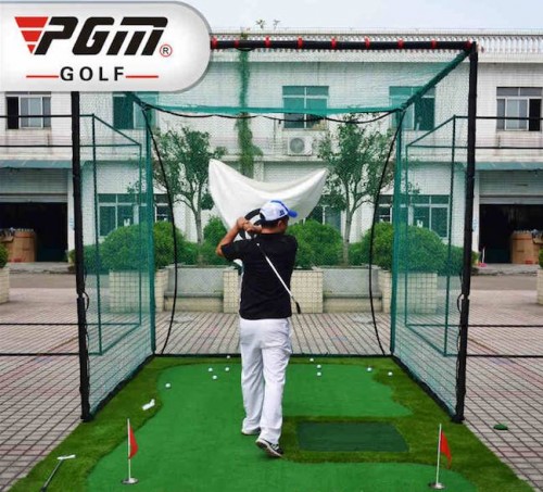 Drive Practice Net ตาข่ายซ้อมไดร์ฟ PGM LXW001 ขนาด 3M x 3M ขนาดใหญ่มาก แข็งแรงทนทาน ติดตั้งง่าย (ไม่รวมพรม Not including the mat)