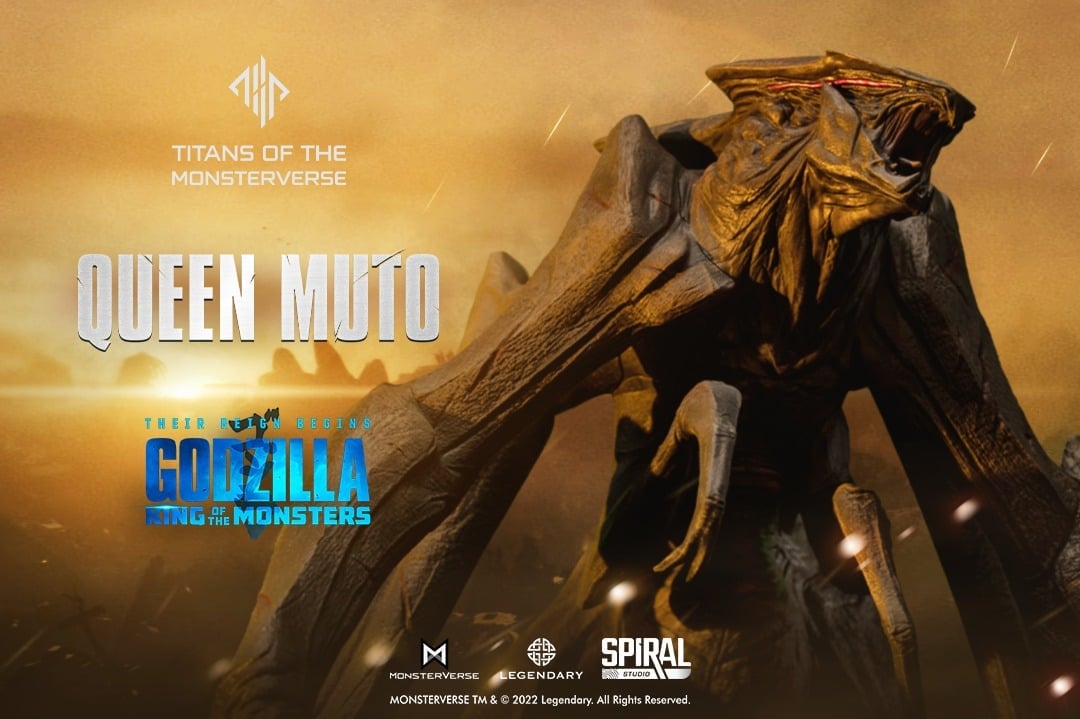 [สั่งจอง]Spiral Studio TOTM-MT003 Tall 35cm. : Queen MUTO (Godzilla King of Monsters)