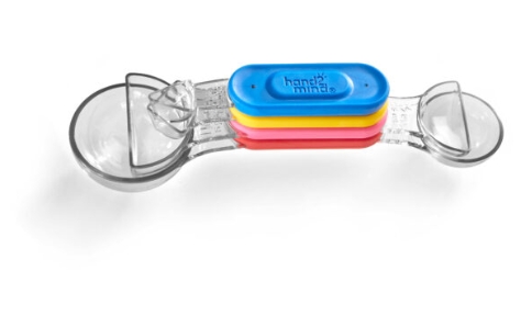 ชุดช้อนตวง เซตสีรุ้ง 6 ชิ้น ของเล่นเสริมพัฒนาการ, ของเล่นเด็ก, สื่อการสอน , ของเล่นชั่งตวง