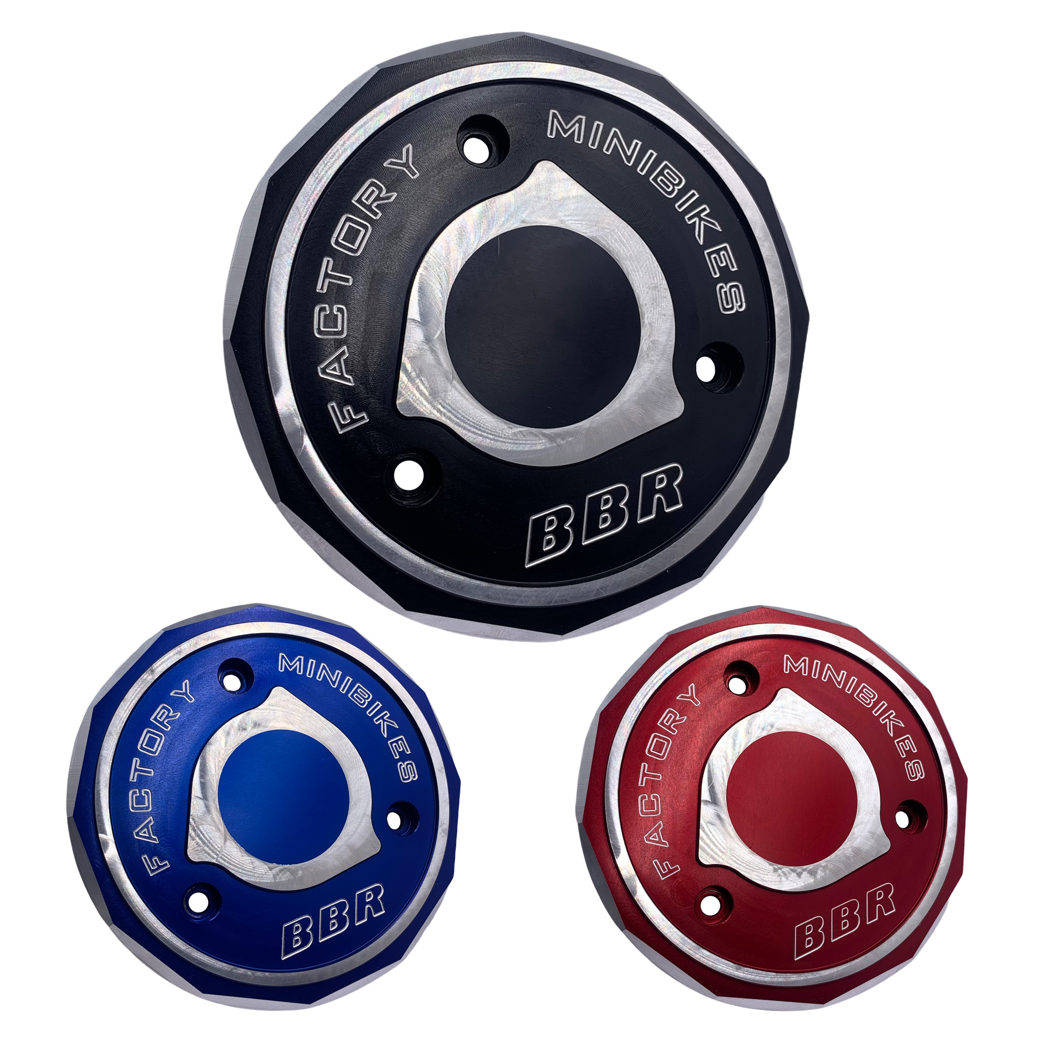 ฝาครอบจานไฟ Super Zero Ignition Cover KLX110 00-09, KSR110 05-09 (ลาย BBR)