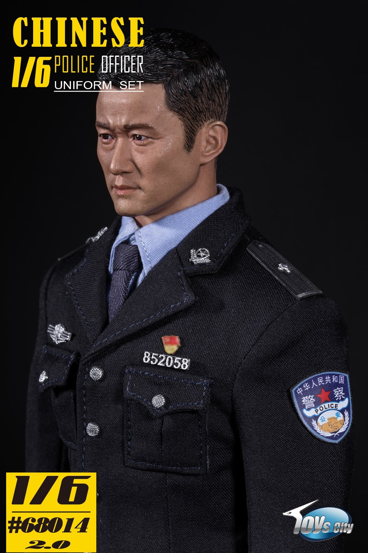 [สั่งจอง]TOYSCITY TGC-68014 1/6 : CHINESE POLICE OFFICER UNIFORM SET 2.0