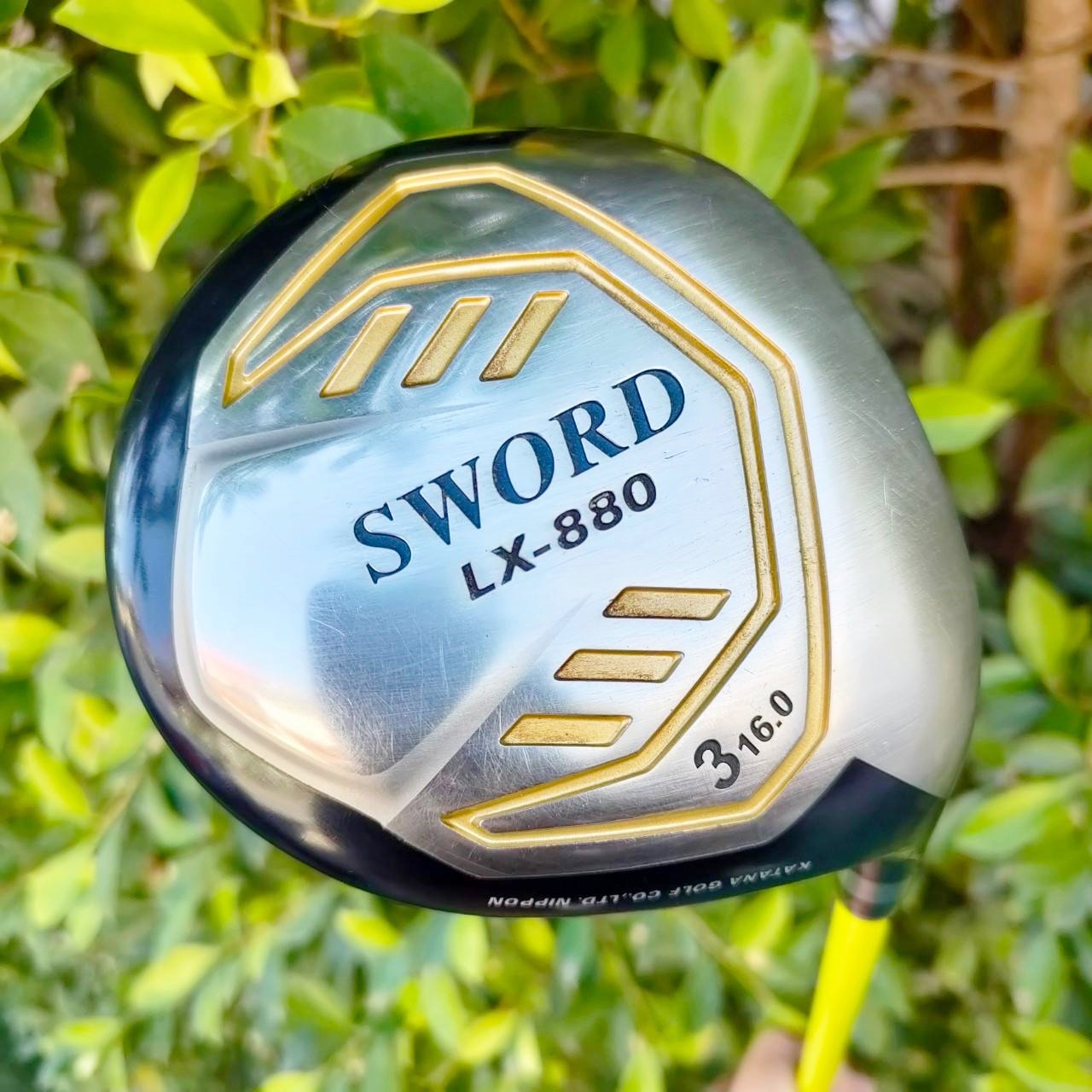 FW3 SWORD LX-880 องศา 16 ก้าน FUJIKURA SPEEDER FIVE FLEX R ไม้ FW พรีเมี่ยมญี่ปุ่น หน้าเด้งมาก ตีไกลตำหรับ KATANA ไม้กอล์ฟมือสอง ของแท้ BY NakaraLuxurious