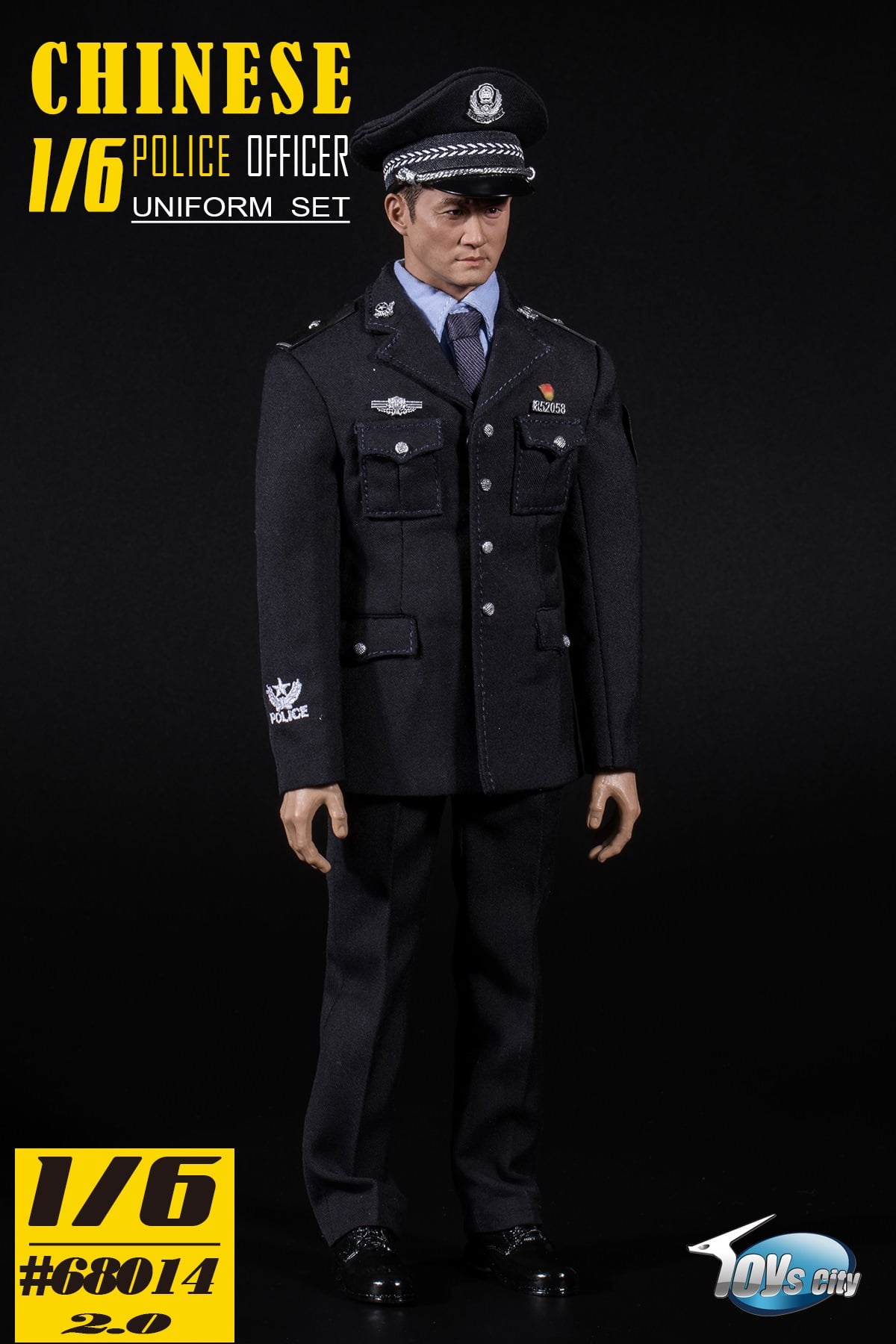 [สั่งจอง]TOYSCITY TGC-68014 1/6 : CHINESE POLICE OFFICER UNIFORM SET 2.0