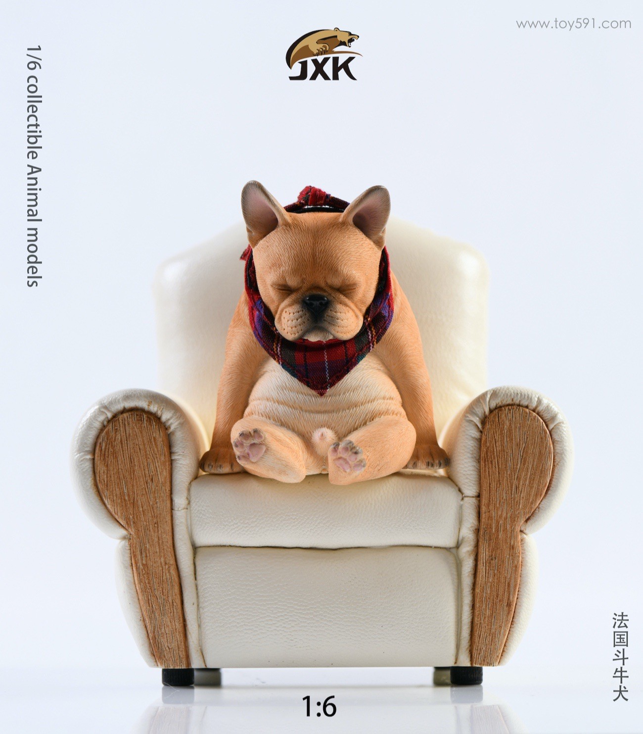 [สั่งจอง]JXK JXK045 1/6 : French bulldog