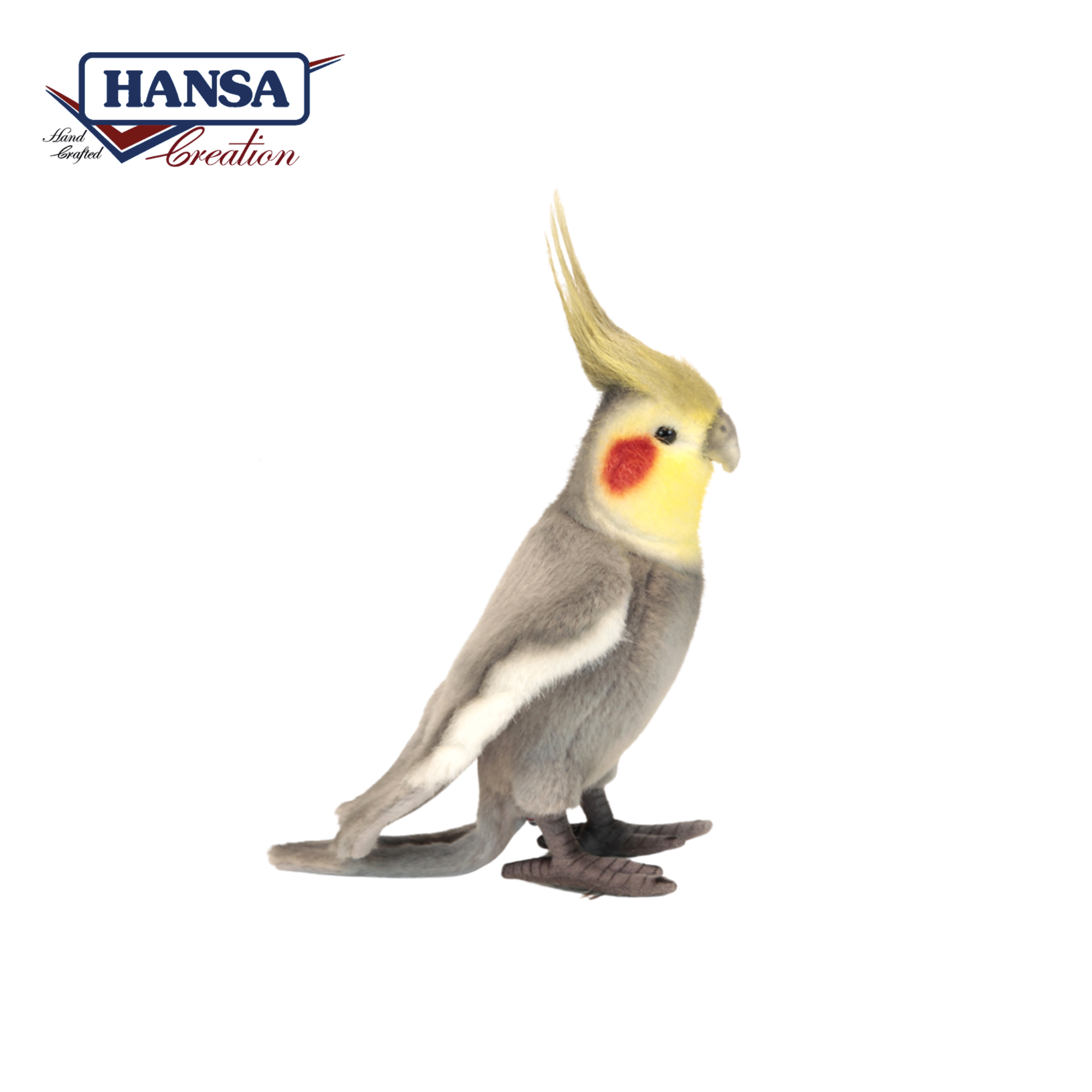 6470 Cockatiel Gray 23 cm. H