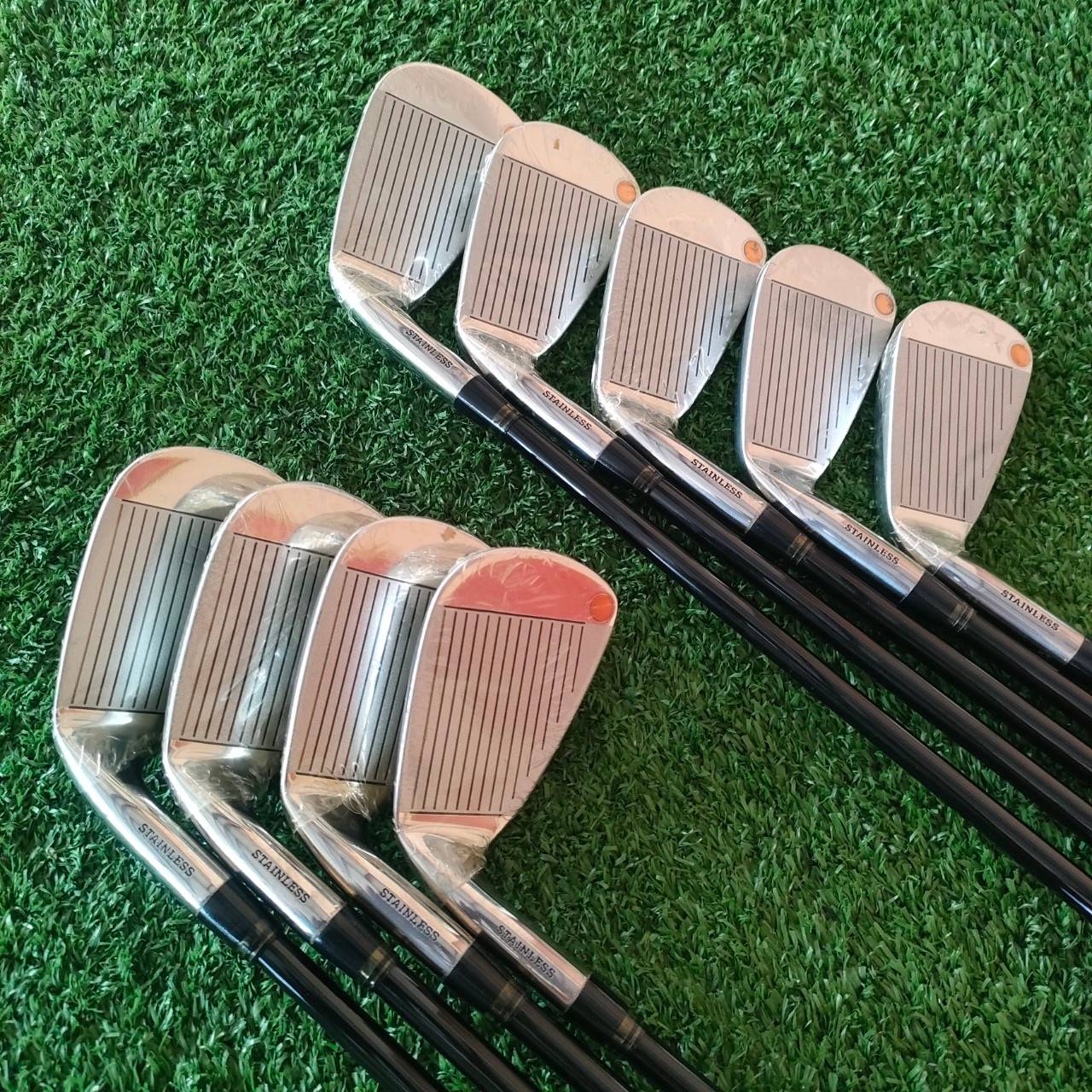 ชุดเหล็ก MITSUSHIBA MV3 COPPER TUNGSTEN ของใหม่!! มีเหล็ก 3-9 เเละ PW SW ก้าน TORQUE CONTROL FLEX R สุดยอดชุดเหล็กที่ถ่วงไว้ซึ่ง วัสดุทองแดงและทังสเตนในจุดต่างๆ มือหนึ่ง ของแท้ BY NakaraLuxurious