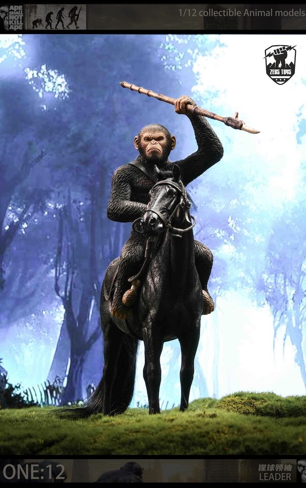 [สั่งจอง]Zeus Toys ZT002 1/12 : Gorilla Leader