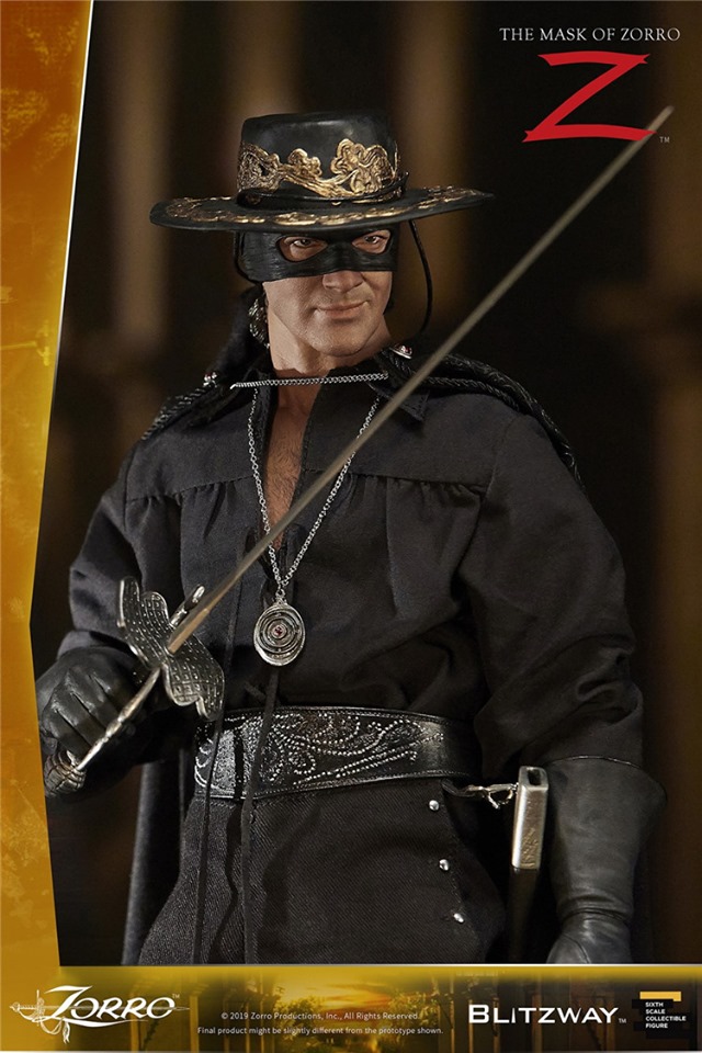 [สั่งจอง]Blitzway 1/6 BW-UMS 11101 The Mask of Zorro Figure