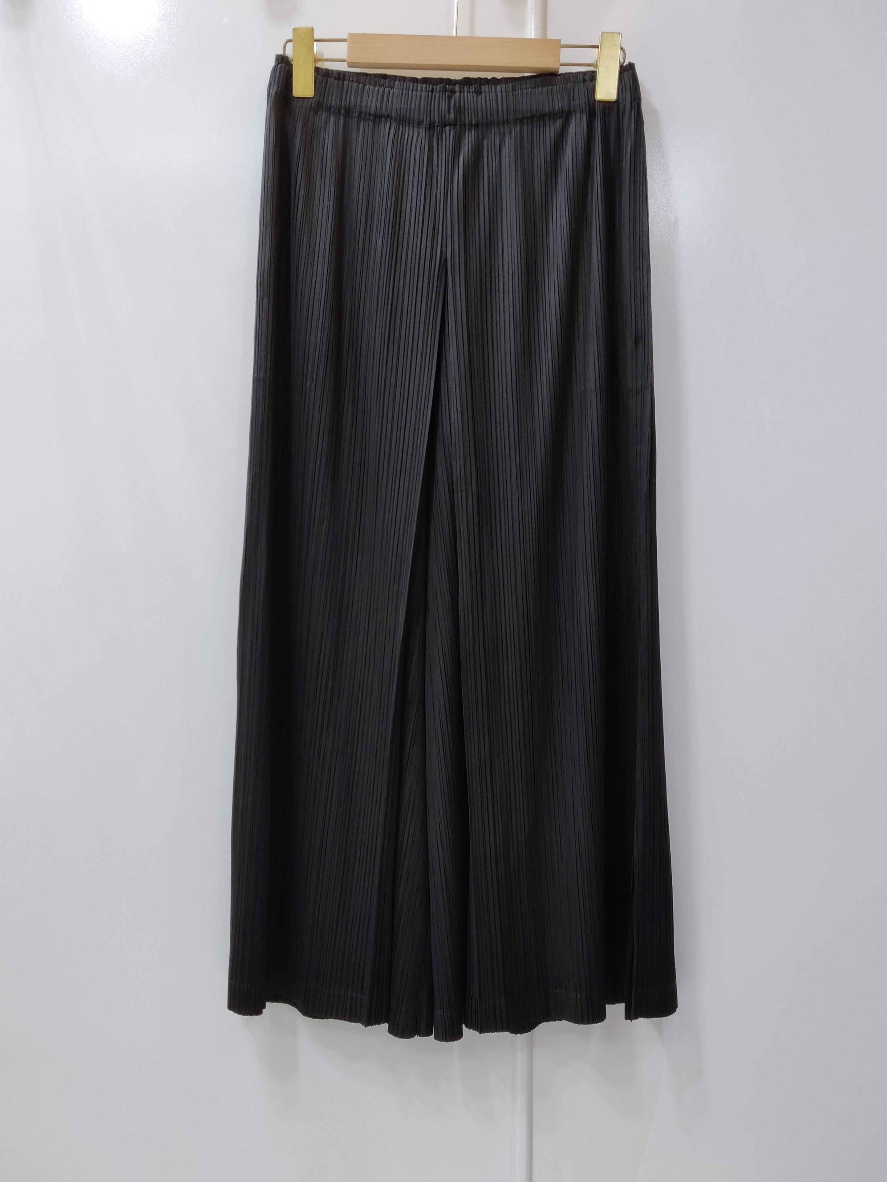 ปรับราคาลง20%!! ยาว 35นิ้ว!! 2MUAY รุ่น GJO11080 กางเกงอัดพลีท CULOTTE WIDE LEG PLEATED PANTS 8 สี FREE SIZE