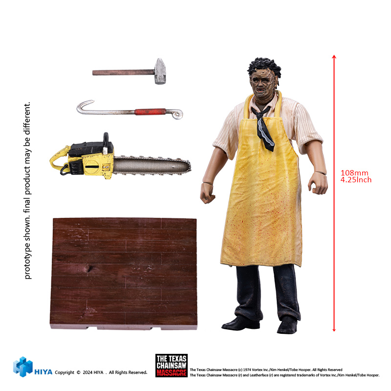 [สั่งจอง]Hiya EMT0264 1/18 : Texas Chainsaw Massacre(1974)LeatherFace - Killing Mask Standard Ver.