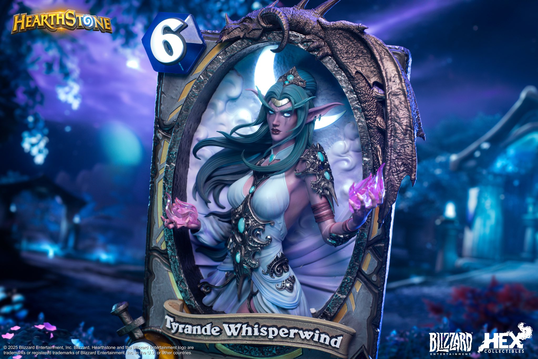 [สั่งจอง]HEX : Tyrande Whisperwind Art Statue (Hearthstone)