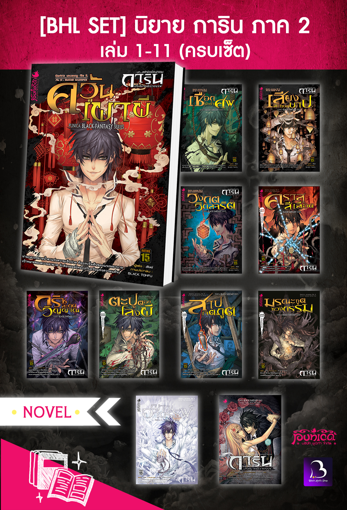 [BHL SET] นิยาย การิน ภาค 2 เล่ม 1-11 (ครบเซ็ต)