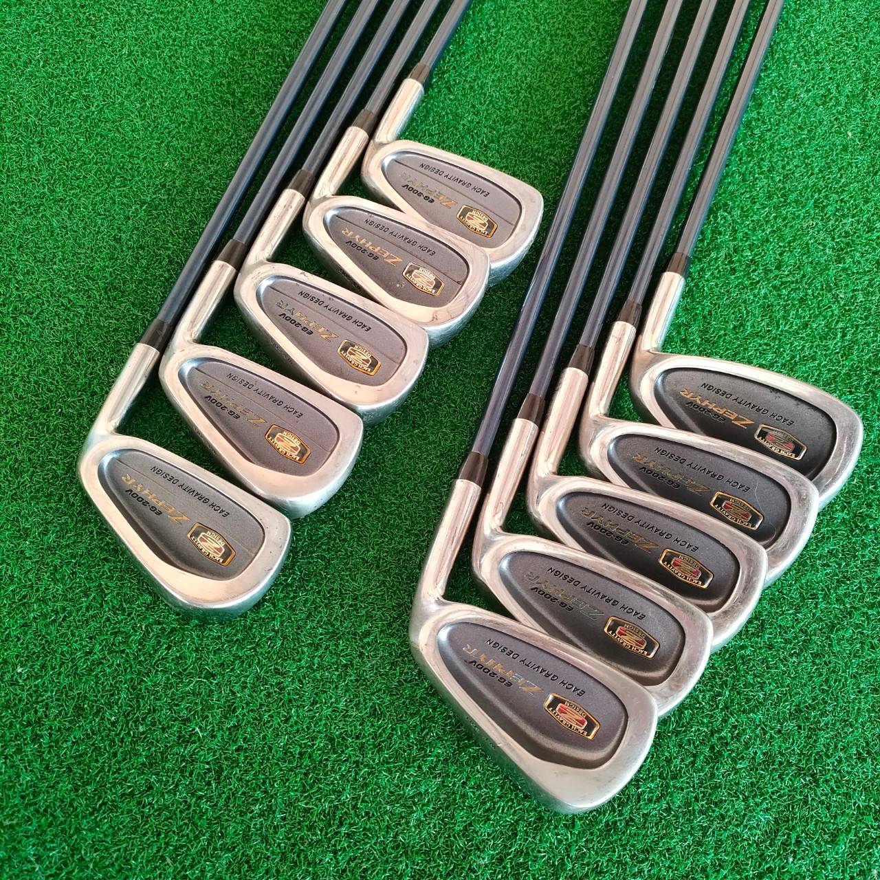 ชุดเหล็ก MIZUNO ZEPHYR EG-200V มีเหล็ก 3 - 9 PW FW SW ก้าน TECHO FLEX 2630 FLEX SR ชุดเหล็กสุดพรีเมี่ยม จากประเทศญี่ปุ่น