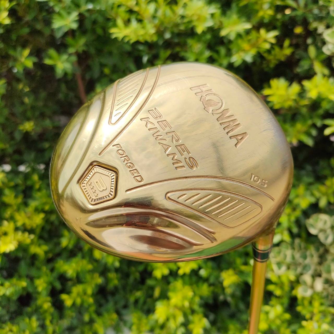 DRIVER HONMA BERES KIWAMI FORGED 4 ดาว องศา 10.5 FLEX R ของใหม่ 7 หมื่นกว่า หน้าเด้งจัด !! Titanium SP700 Chemical Milling ไม้กอล์ฟมือสอง ของแท้ BY NakaraLuxurious