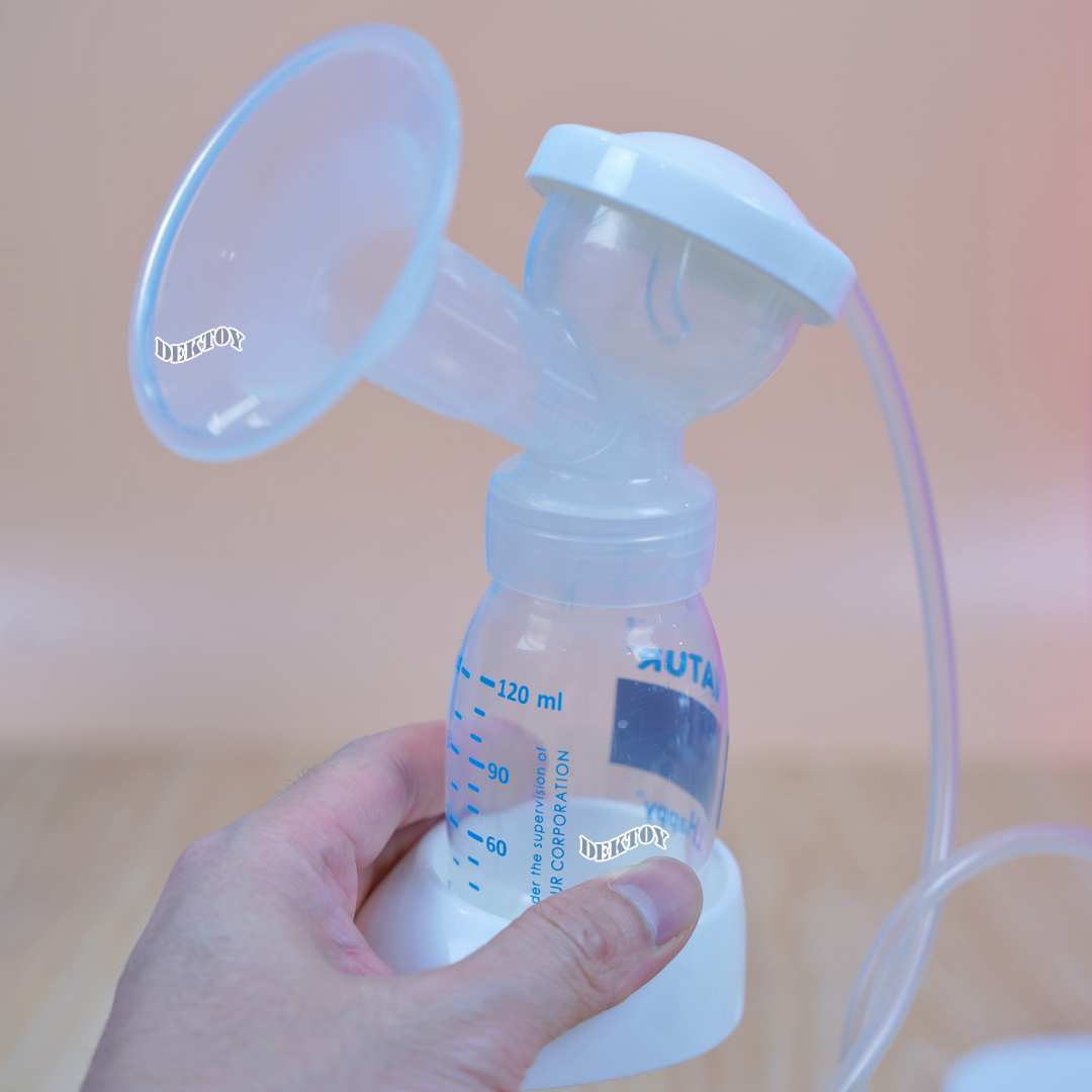 NATUR เนเจอร์ เครื่องปั๊มนมไฟฟ้าเนเจอร์เดี่ยว รุ่น M2 เสียงเงียบ ประกันศูนย์ 24 เดือน