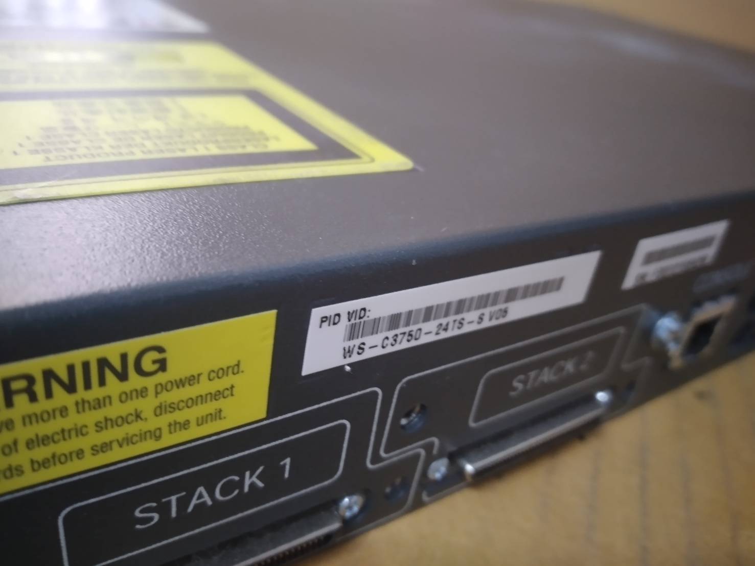 Cisco Catalyst WS-C3750-24TS-S Switch