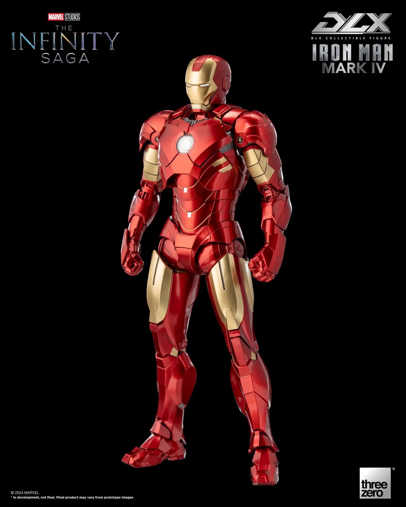 [พร้อมส่ง] Threezero 3Z05010C0 : DLX Iron Man Mark 4