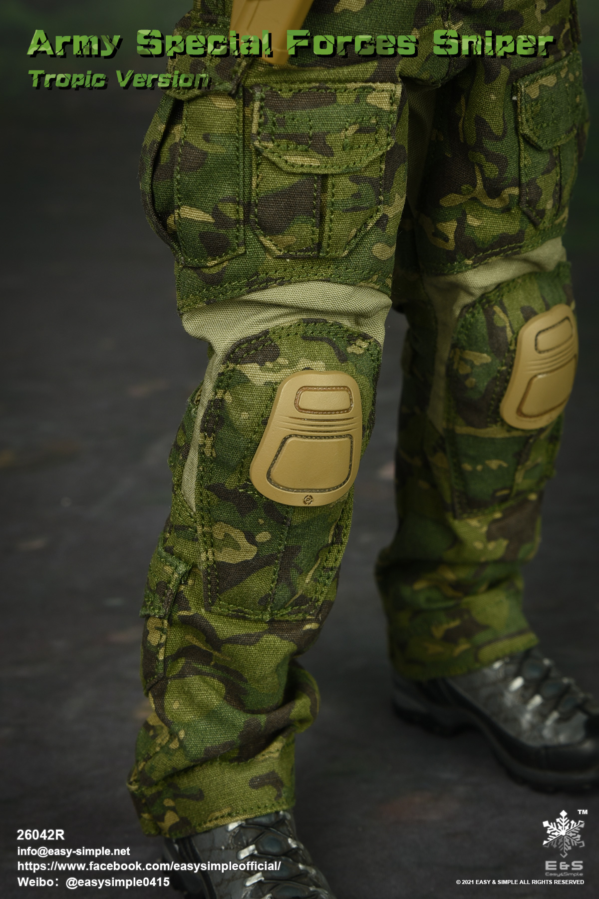 [สั่งจอง] Easy&Simple 26042R 1/6 : Army Special Forces Sniper Tropic Version