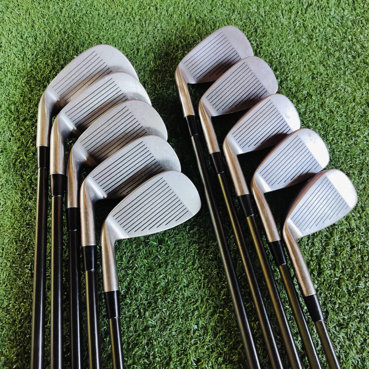 ชุดเหล็ก S-YARD C.201 ชุดใหญ่ มีเหล็ก 3 4 5 6 7 8 9 P A S (10 ชิ้น) เหล็ก FORGED Titanium สุดๆ ไม้กอล์ฟพรีเมี่ยมมือสอง ของแท้ By NakaraLuxurious