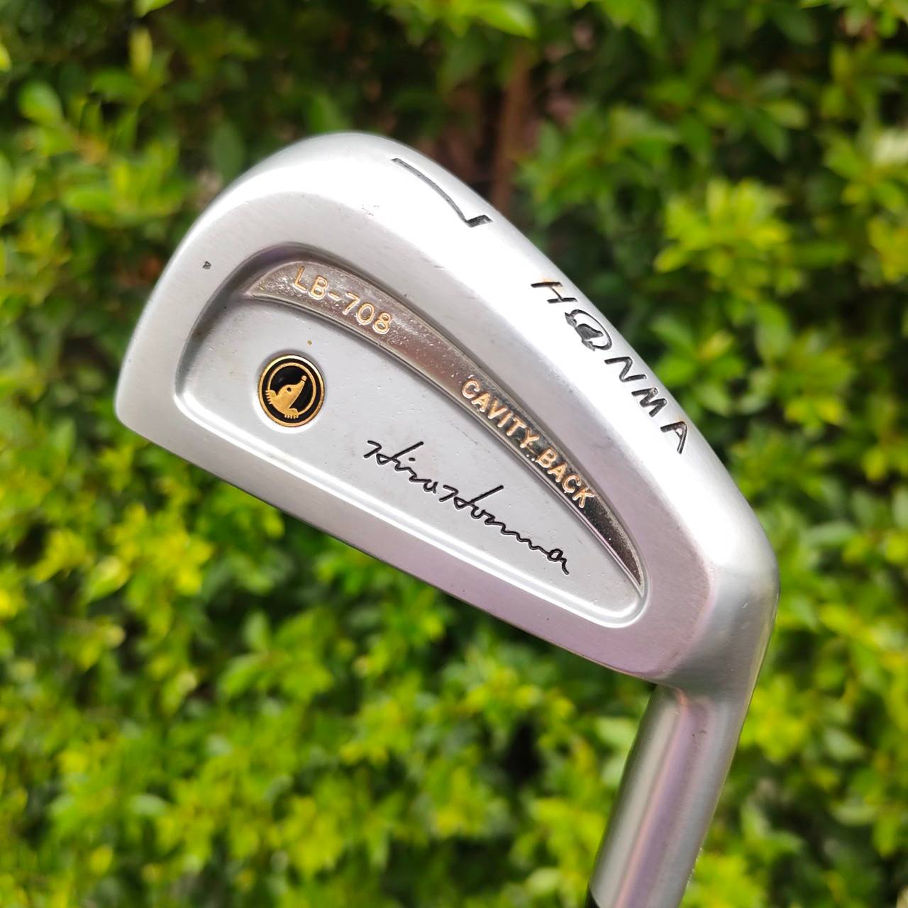 เหล็ก 7 HONMA LB-708 CAVITY BACK ก้าน NEW TITANIUM CARBON M-40 FLEX R-1 สุดยอดเหล็กพรีเมี่ยมจาก HIRO HONMA ไม้กอล์ฟมือสอง ของแท้ BY NakaraLuxurious