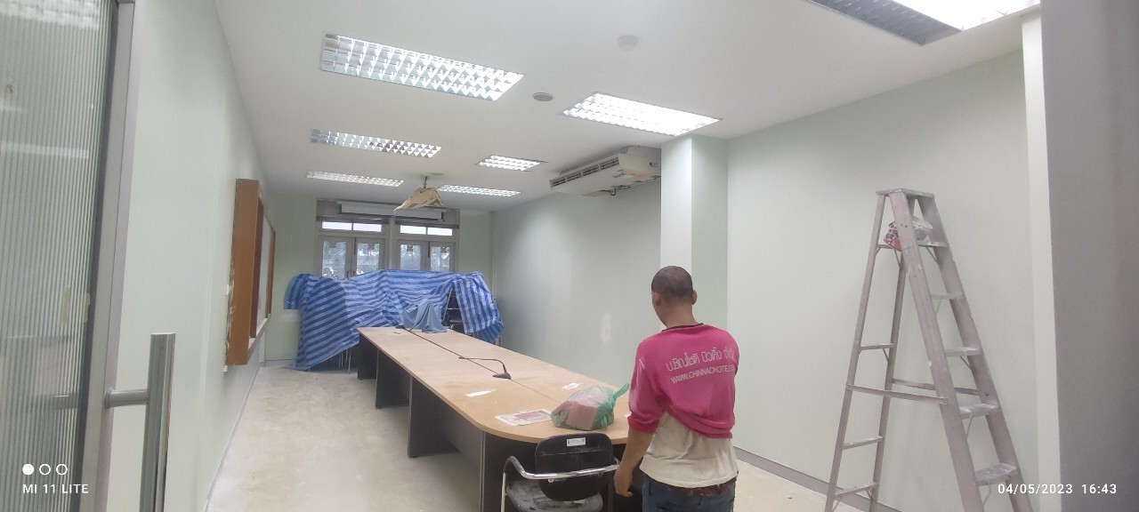 งานปรับปรุงห้องประชุมภาควิชาอายุรศาสตร์ร.พ.ศิริราช