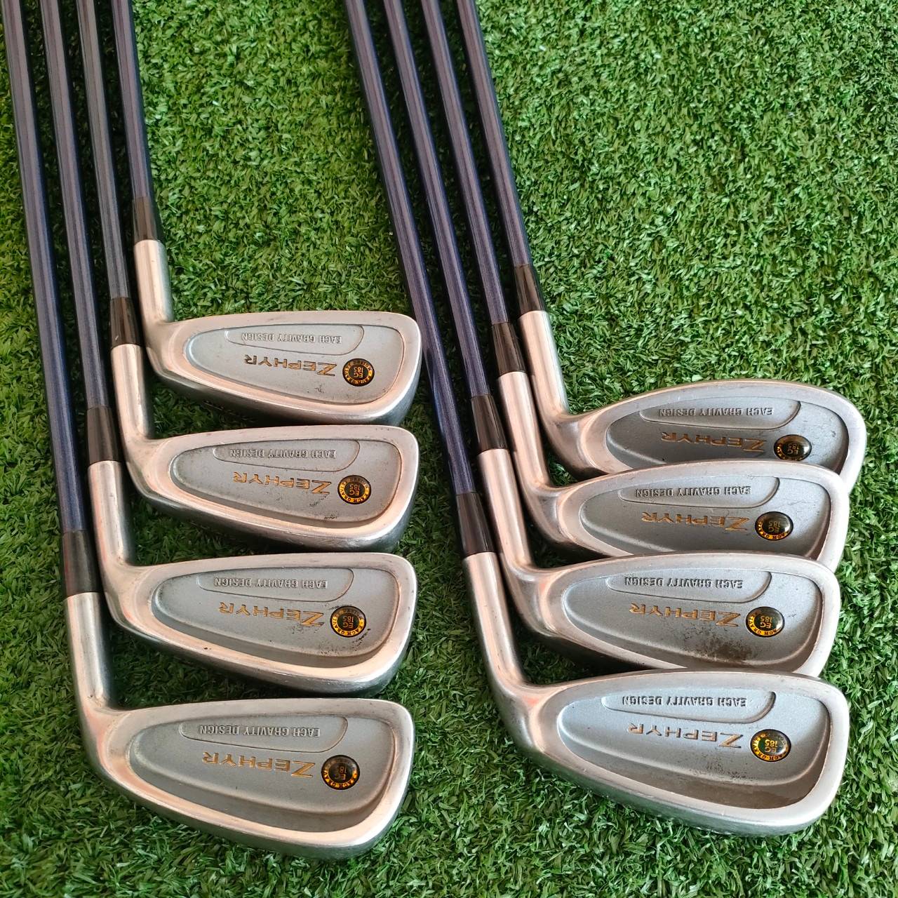 ชุดเหล็ก MIZUNO ZEPHYR มีเหล็ก 3-9 เเละ PW SW ** ขาดเหล็ก 7 ** ก้าน TF-2620 FLEX 7 ชุดพรีเมี่ยมในยุคนั้น TOP สุดของ MIZUNO ไม้กอล์ฟมือสอง ของแท้ BY NakaraLuxurious