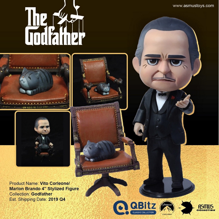 [สั่งจอง] Asmus Toys [ASM-QB003] Godfather Limited Articulation 4" Tall Figure Qbitz Series