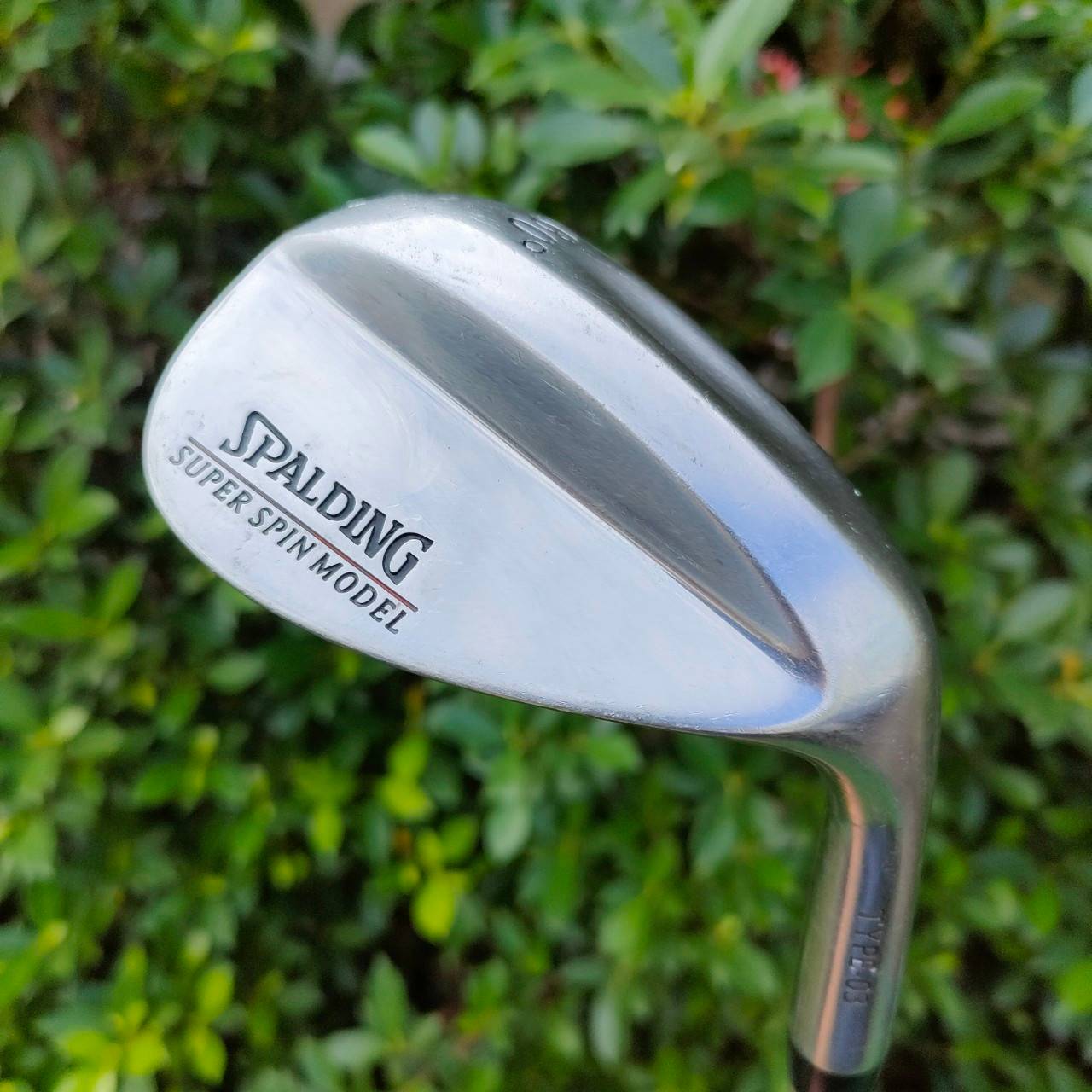 WEDGE SPALDING องศา 60 SUPER SPIN MODEL ก้าน SPALDING SIN MODEL TYPE-03 สปินจัดตกหยุด ของดีครับ