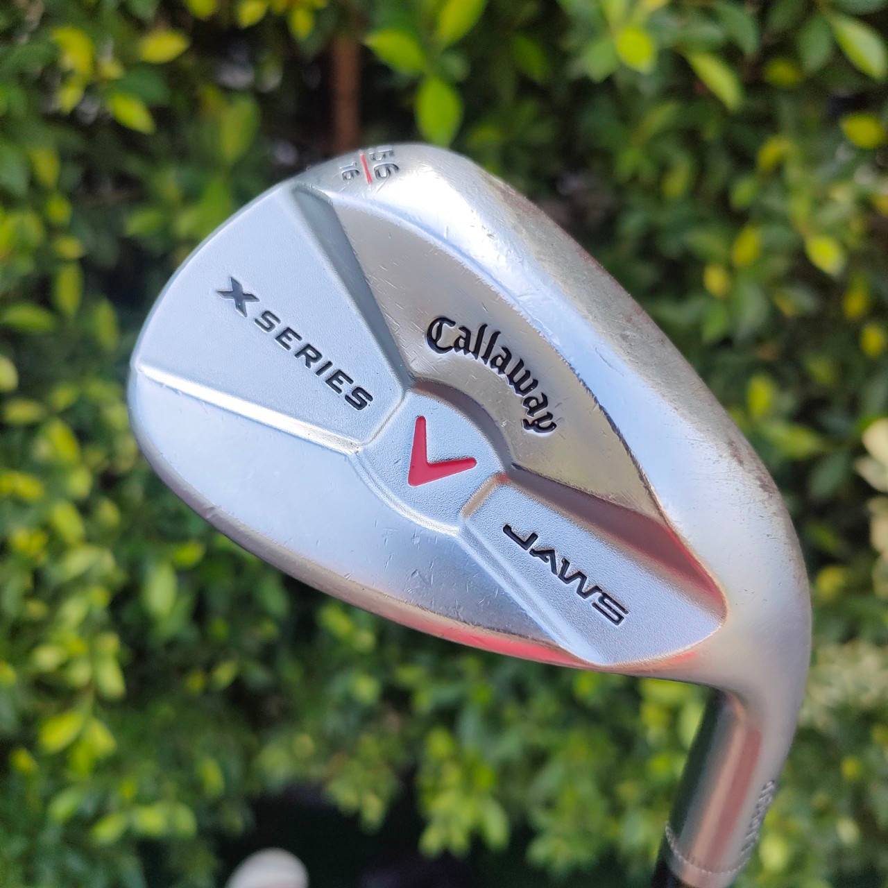 WEDGE CALLWAY X SERIES V JAWS องศา 56 เบาท์ 16 FLEX WEDGE เป็น WEDGE FORGED พรีเมี่ยม ชิพนุ่มและแน่นมากๆ ไม้กอล์ฟมือสอง ของแท้ BY NakaraLuxurious