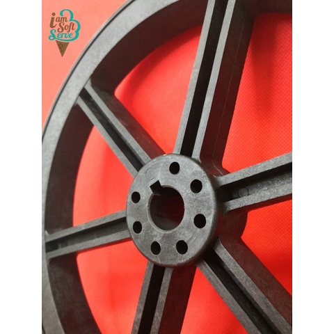 พลูเล่ย์,พูลเลย์,มู่เล่ย์มอเตอร์,มู่เลย์,สำหรับเครื่องทำไอศกรีมซอฟต์เสิร์ฟ,ฮาร์ดเสิร์ฟ,เครื่องทำไอศครีม Model BQL818-825