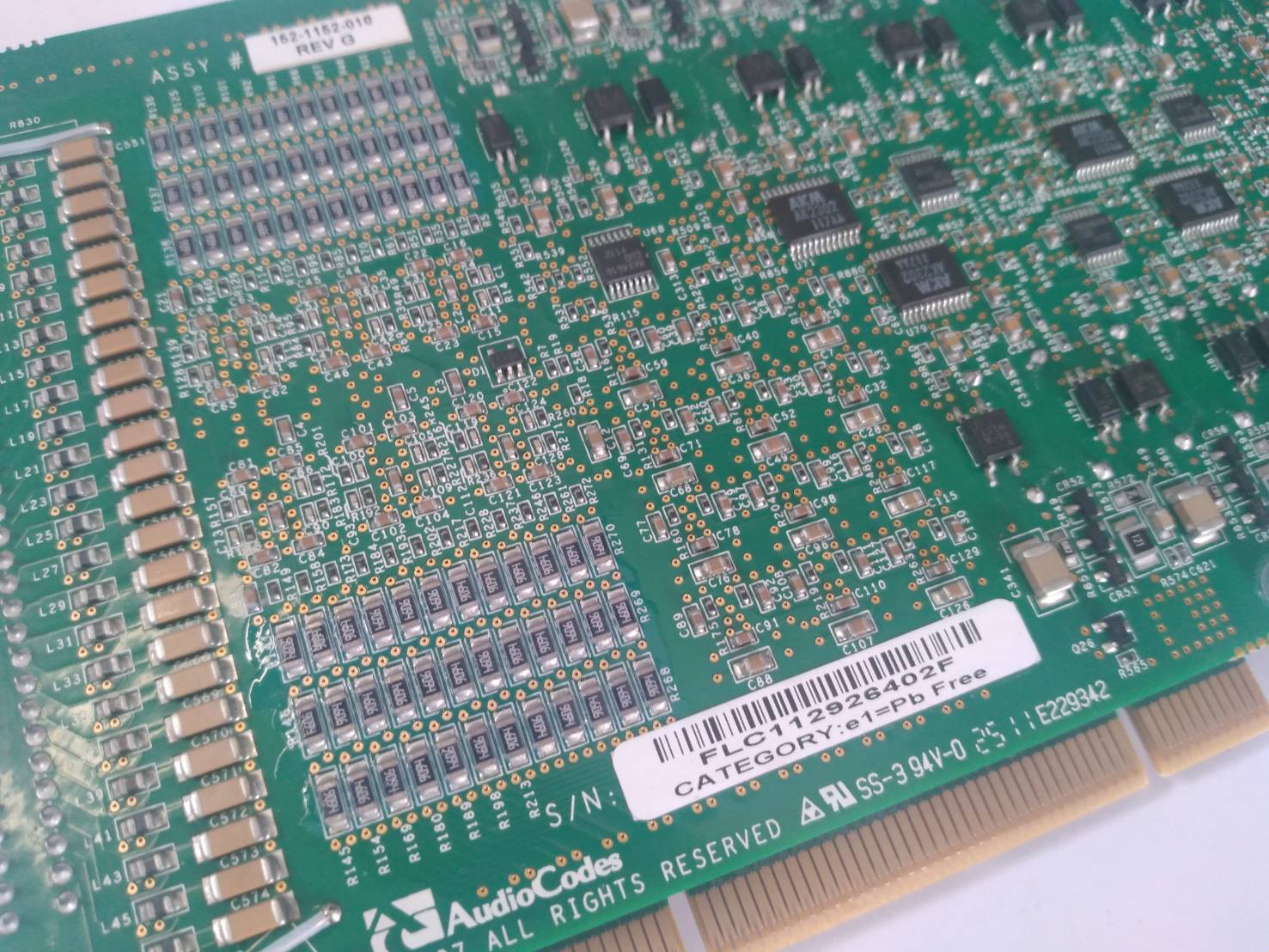 AudioCodes Ai-Logix 152-1152-002 / 152-1153-002 PCI Analog Voice Card