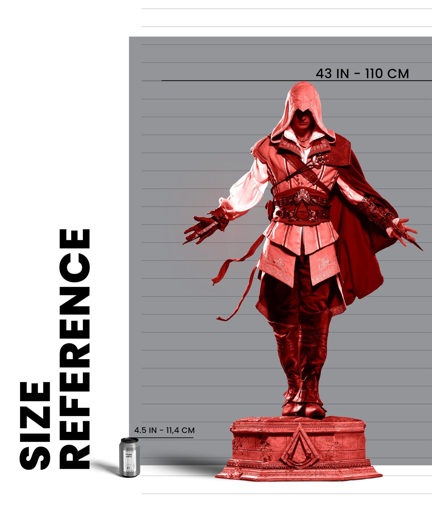 [สั่งจอง]Pure Arts : Prestige Line Ezio Auditore 1/2 (Assassin's Creed II)