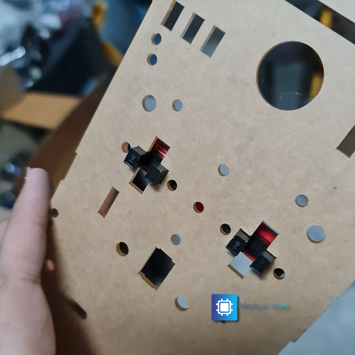 เซ็นเซอร์วัดความเร็วรอบ สำหรับ Smart car แบบสองล้อ 2WD speed measurement module