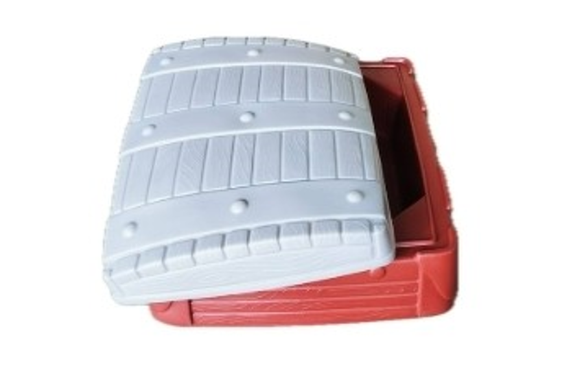 กระบะทรายมีฝาสี่เหลี่ยม,กระบะทรายเด็ก,บ่อทรายเด็กเล่น ของเล่นเด็ก พร้อมส่งราคาโรงงาน