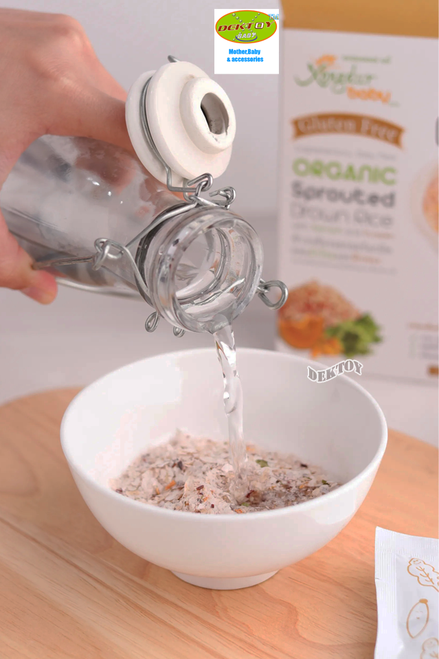 Xongdur ซองเดอร์ โจ๊กข้าวกล้องงอก ออร์แกนิค Step2 (80g)