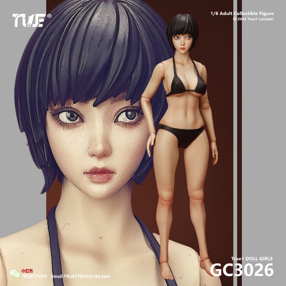 สั่งจอง] True1Toys GC3026 1/6 : Jointed Female Doll Basic Set