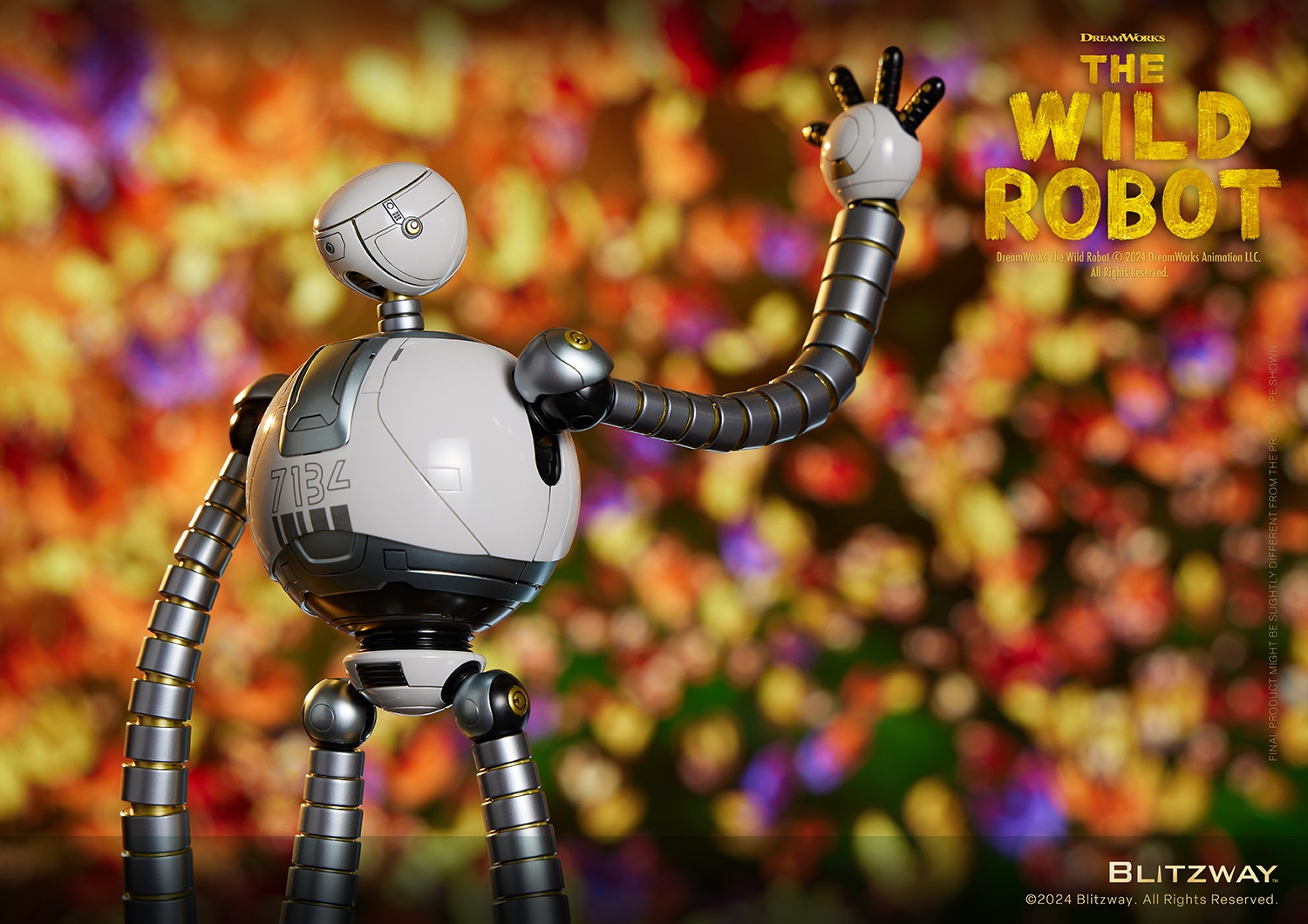[สั่งจอง] Blitzway BW-CA-11601 : Carbotix Series - The Wild Robot (30Cm)