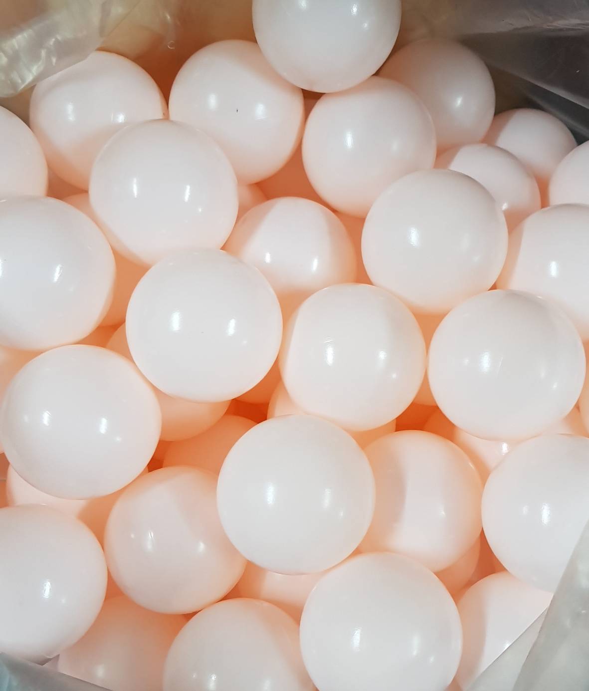 ลูกบอลพาสเทลสีอ่อน ลูกบอลบ่อบอล 7.5 ซม. ลูกบอลเลือกสีได้ สีละ100 ลูก ลูกบอลบ้านบอล ลูกบอลพลาสติกหนา ทนทาน สีสดสวย ผลิตในไทย ของเล่น พร้อมส่ง