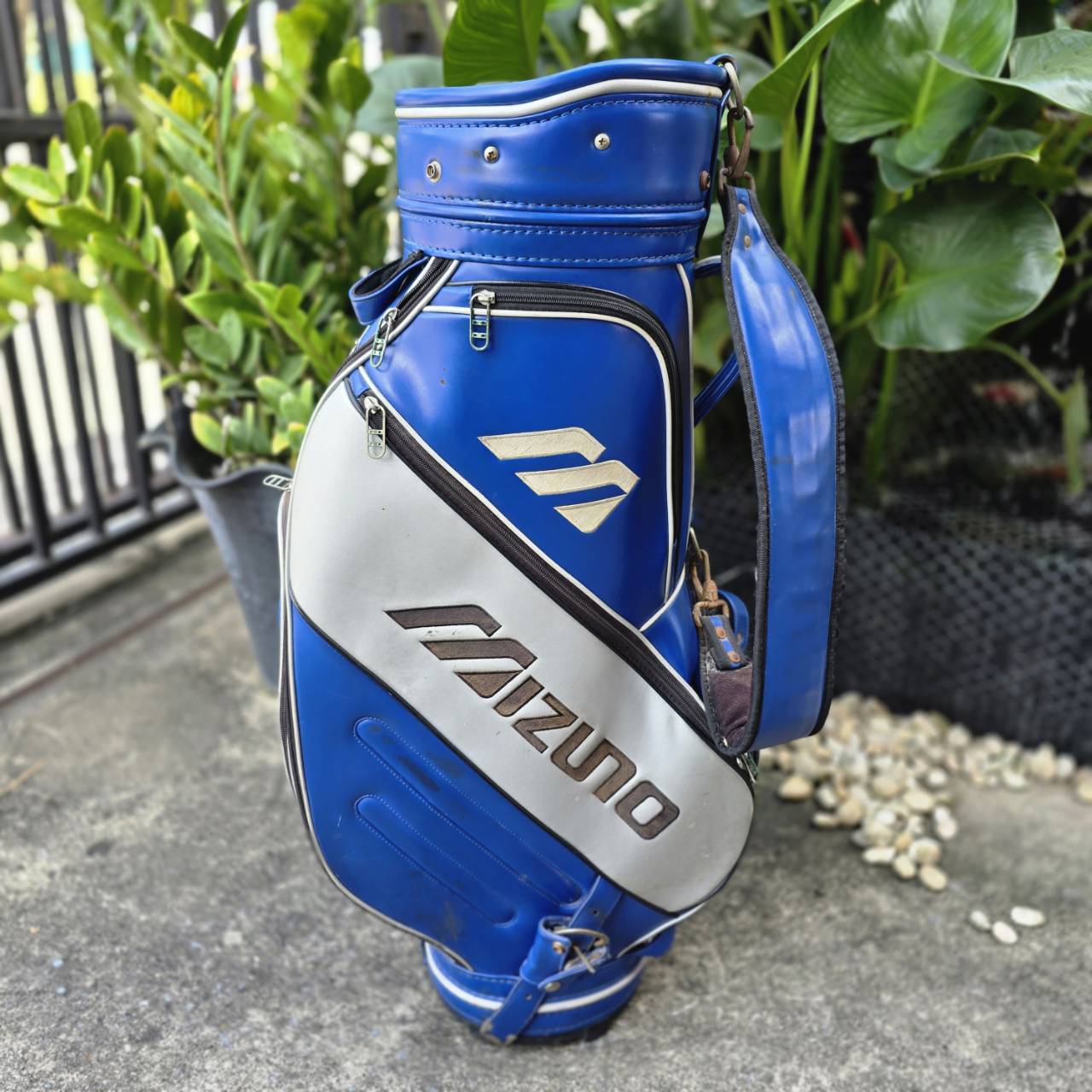 *** มีตำหนิเป๊กหลุด 1 จุด *** ถุงกอล์ฟ MIZUNO ของแท้ เป็นถุง TOUR วัสดุดีมากค่ะ