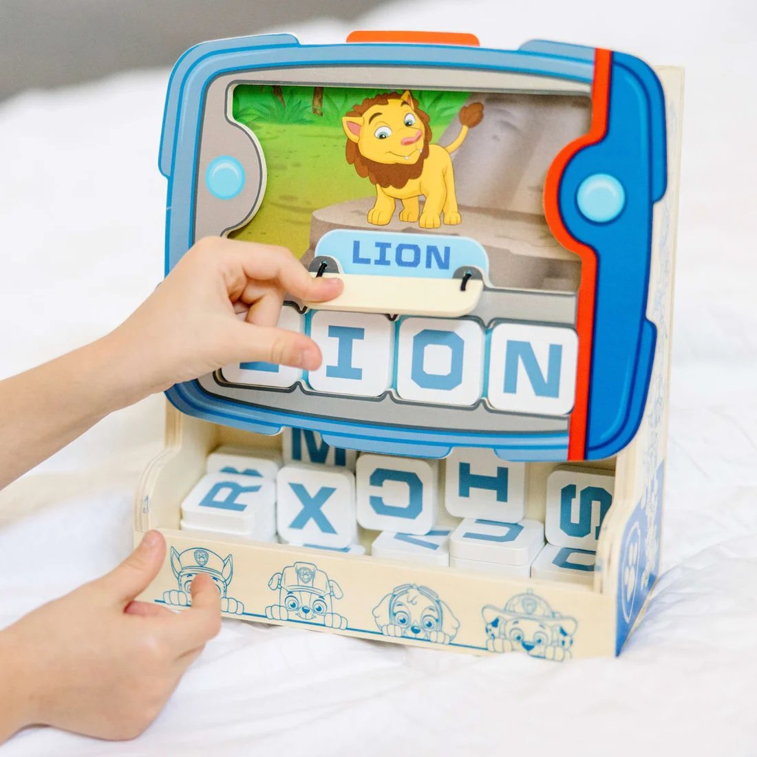 ชุดผสมคำศัพท์พอว์พาโทรล Melissa & Doug PAW Patrol See & Spell Pup Pad, ของเล่นเสริมพัฒนาการ, ของเล่น
